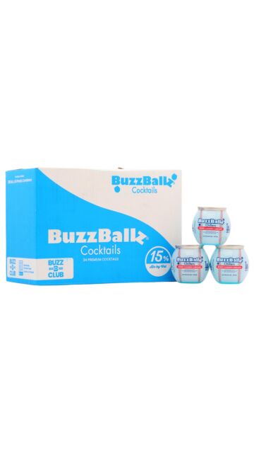 BuzzBallz - Limited Edition LA Dodgers Berry Cherry Limeade Cocktail (24 x 20cl)