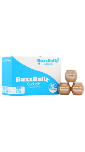 BuzzBallz - Hazelnut Latte Cocktail (24 x 20cl)