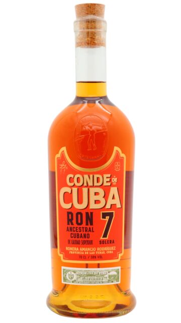 Conde De Cuba - Cuban  7 year old Rum
