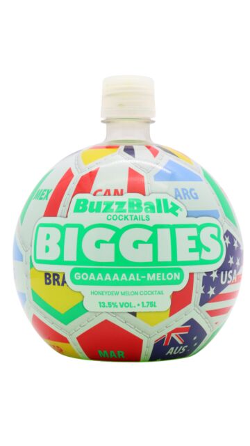 BuzzBallz - 2026 World Cup Limited Edition Goaaaaaal Melon Cocktail (1.75 Litre Magnum)