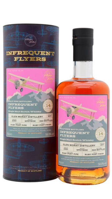 Glen Moray - Infrequent Flyers Single Port Cask #2351 2011 14 year old Whisky