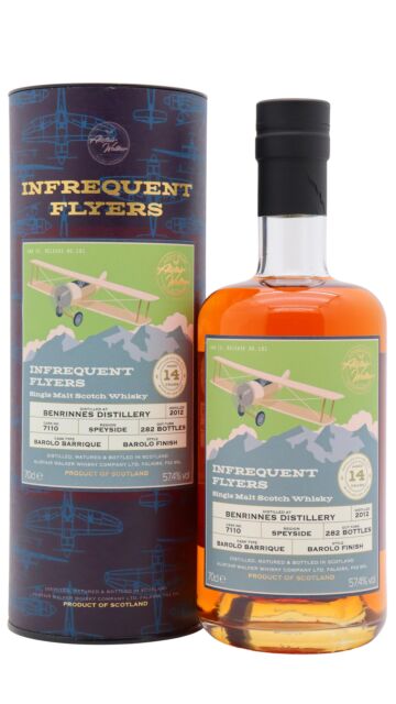 Benrinnes - Infrequent Flyers Single Barolo Cask #7110 2012 14 year old Whisky