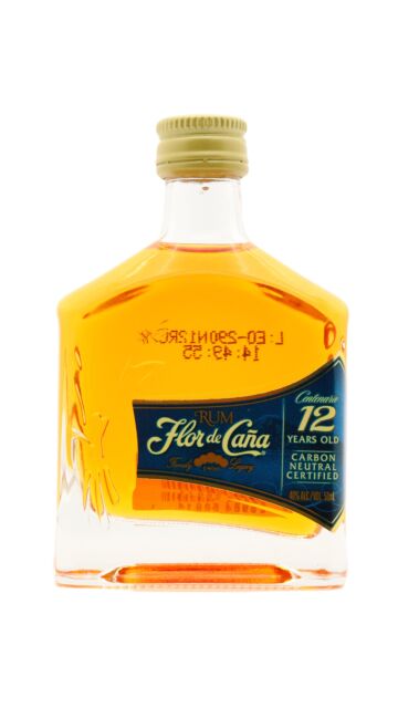 Flor de Cana - Centenario 12 year old Rum Miniature
