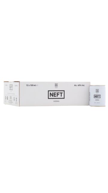 NEFT - Premium Austrian Vodka Miniatures (12 x 10cl)