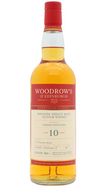Tamdhu - Woodrow's Of Edinburgh - Single Cask #12 2015 10 year old Whisky