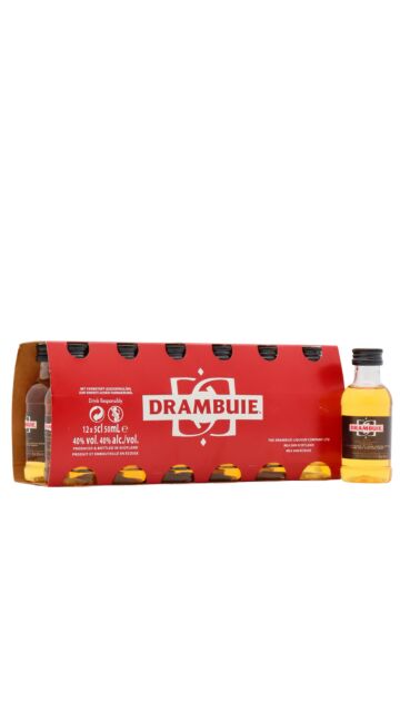 Drambuie - Scotch Whisky Liqueur Miniatures (12 x 5cl)