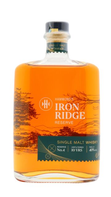 Hammonds - Iron Ridge Reserve No.4 English Single Malt 10 year old Whisky (Richard Hammond)