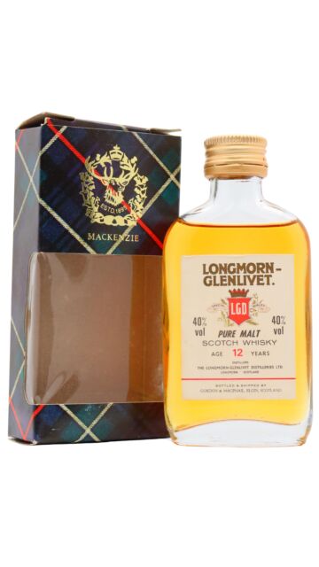 Longmorn - Gordon & MacPhail Pure Malt Scotch 12 year old Whisky Miniature