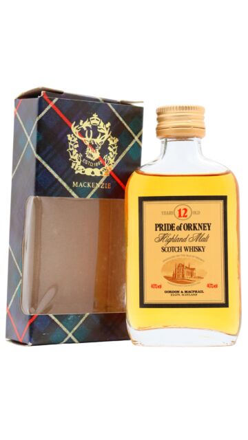Pride of Orkney - Gordon & MacPhail Highland Malt Scotch 12 year old Whisky Miniature