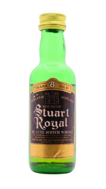 Stuart Royal - De Luxe Blended Scotch 8 year old Whisky Miniature