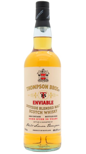 Thompson Bros - Enviable Blended Malt Scotch 1989 36 year old Whisky