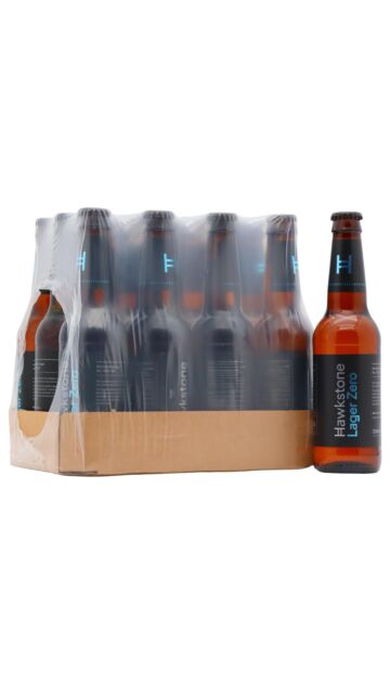 Hawkstone - Lager Zero Alcohol Free Lager (12 x 330ml)