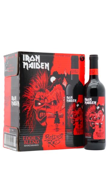 Iron Maiden - Eddie's Blend Boldest Red Wine (Case Of Six)