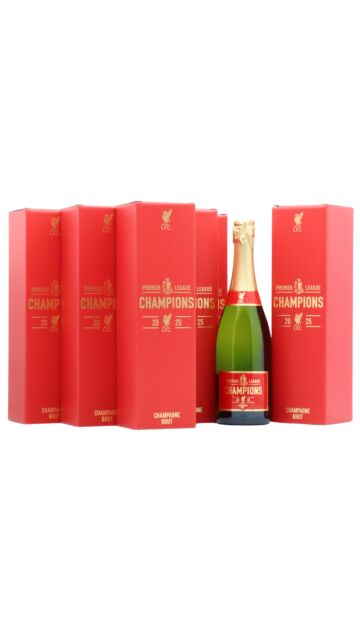 Liverpool F.C - Premier League Champions 2025 Champagne (Case Of Six)