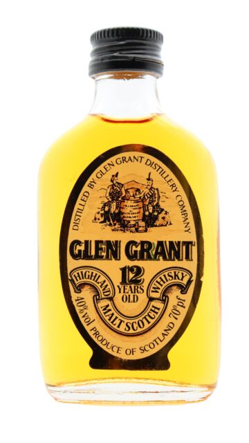 Glen Grant - Highland Malt Scotch 12 year old Whisky Miniature