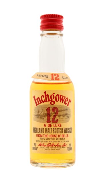 Inchgower - Highland Malt Scotch 12 year old Whisky Miniature