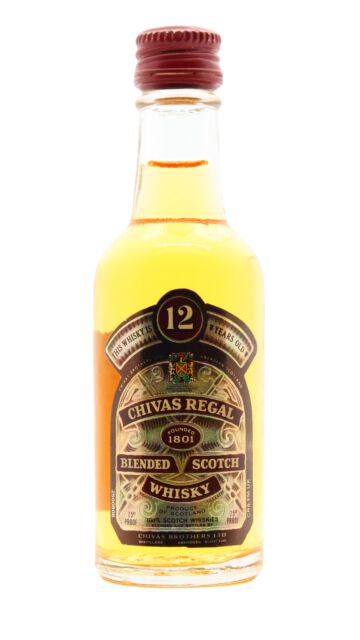 Chivas Regal - Blended Scotch 12 year old Whisky Miniature