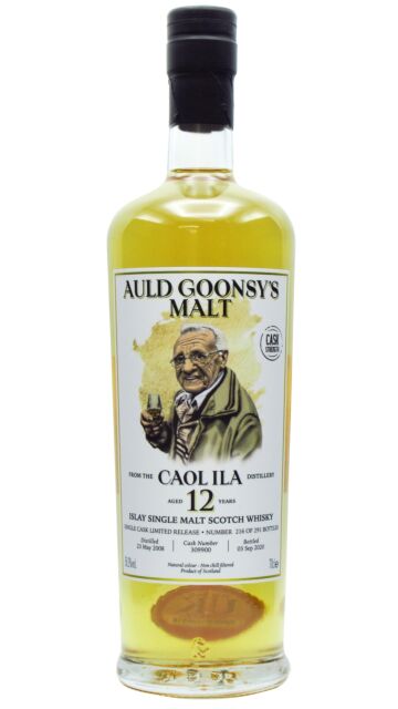 Caol Ila - Auld Goonsy's Single Cask #309900 2008 12 year old Whisky