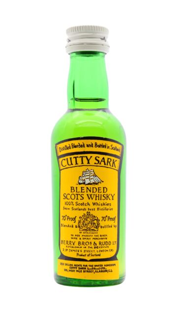 Cutty Sark - Blended Scotch Whisky Miniature (Old Bottling)