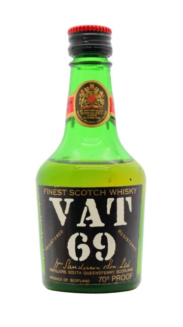 VAT 69 - Finest Scotch Whisky 100cl 43% ABV (Old Bottling), (1