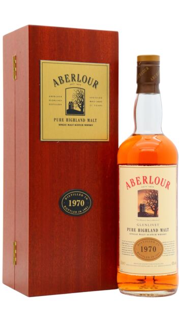 Aberlour - Pure Single Malt Scotch 1970 21 year old Whisky (Old Bottling)