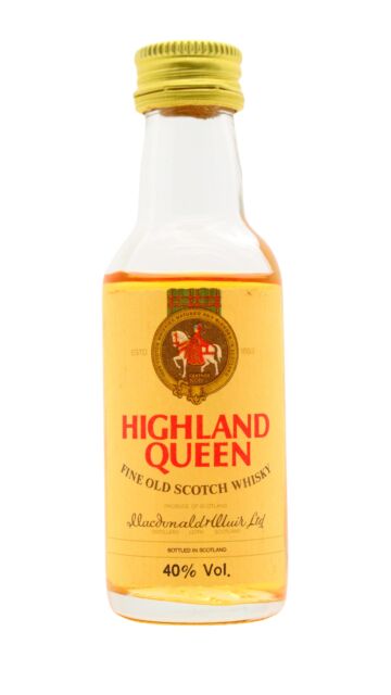 Highland Queen - Blended Scotch Whisky Miniature