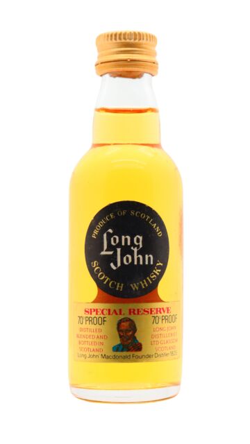 Long John Macdonald - Blended Scotch Whisky Miniature
