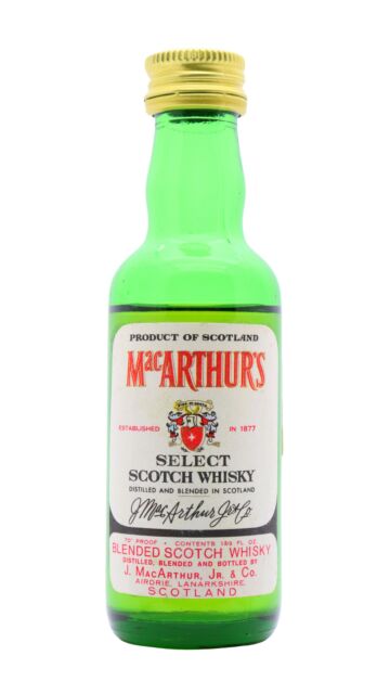 MacArthurs - Blended Scotch Whisky Miniature