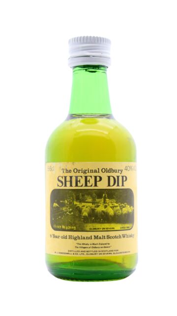 Sheep Dip - Highland Malt Scotch 8 year old Whisky Miniature