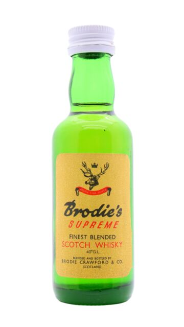 Brodie's Supreme - Blended Scotch Whisky Miniature