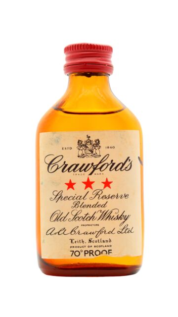 Crawfords - Special Reserve Blended Scotch Whisky Miniature