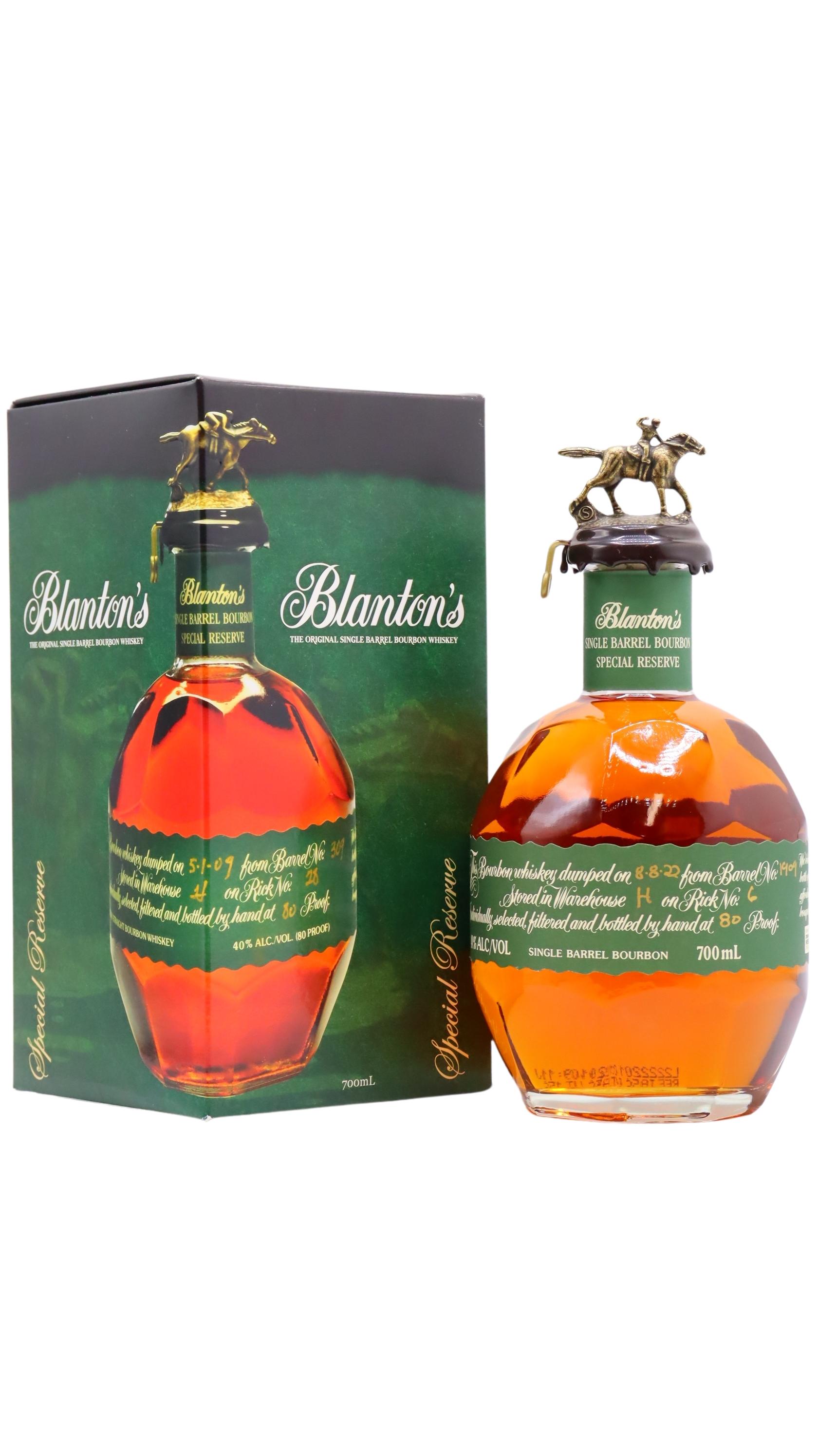 Blanton's Special Reserve Single Barrel Bourbon Whiskey 70Cl