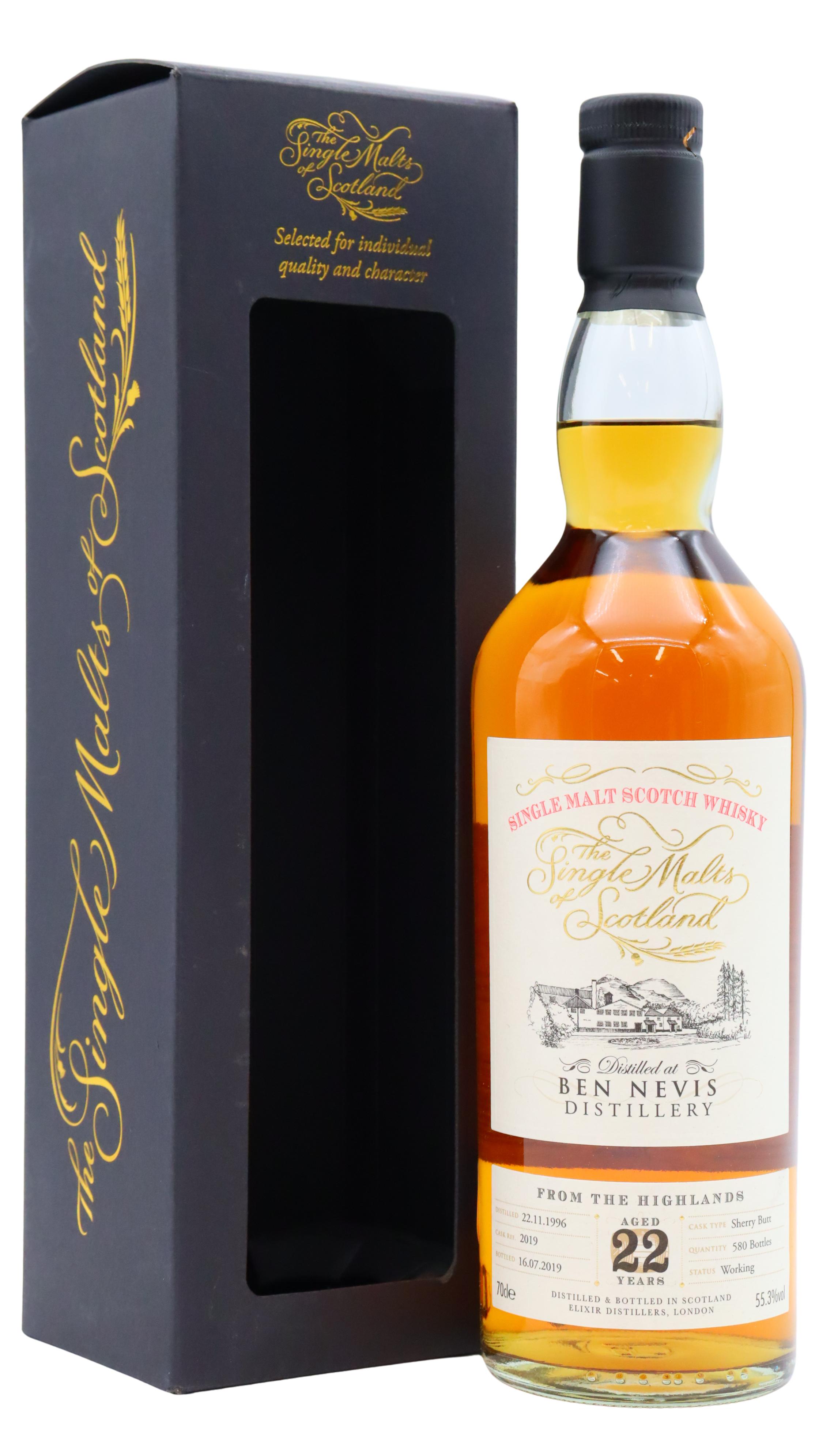 Ben Nevis The Single Malts Of Scotland Single Cask #2019 1996 22 Year Old Whisky