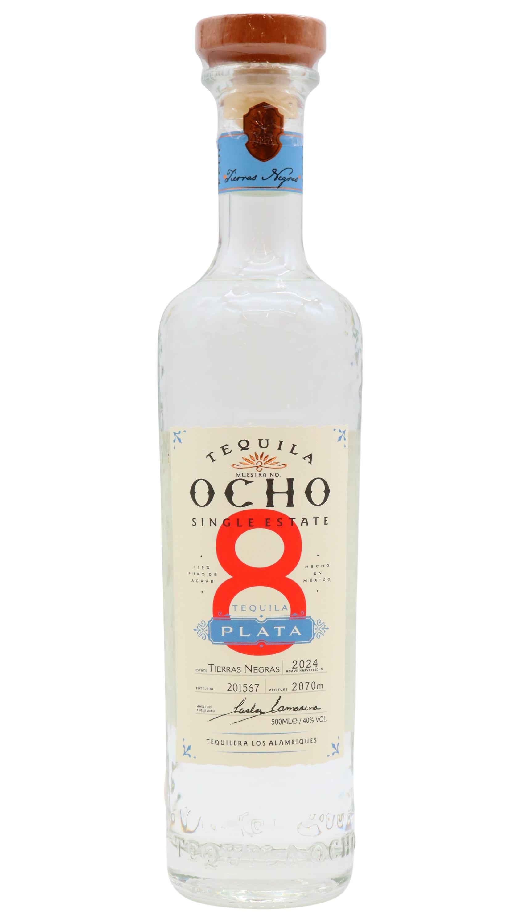 Ocho Plata Agave Tequila