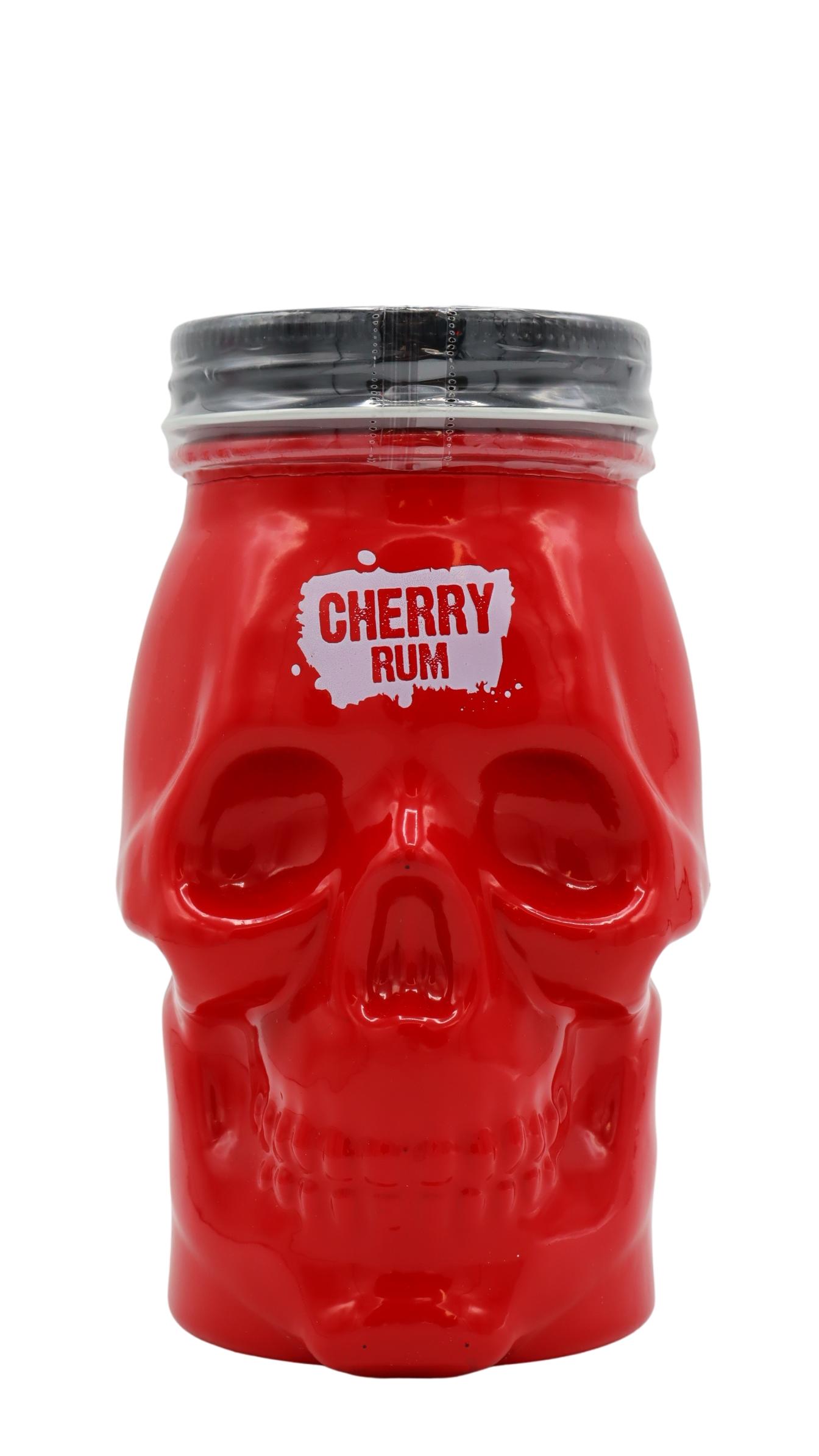 Dead Man's Fingers Cherry Skull Jar Rum