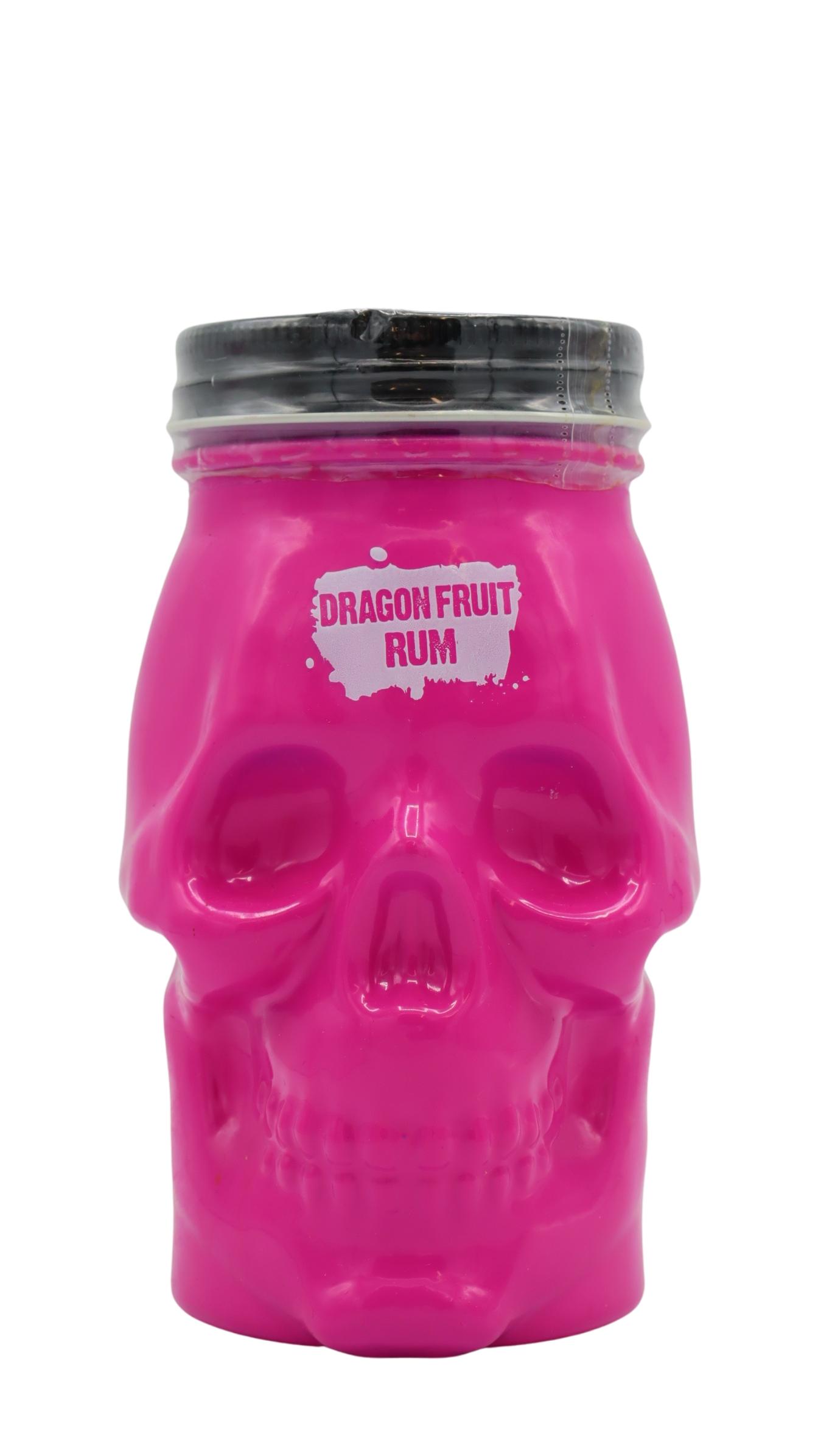 Dead Man's Fingers Dragon Fruit Skull Jar Rum