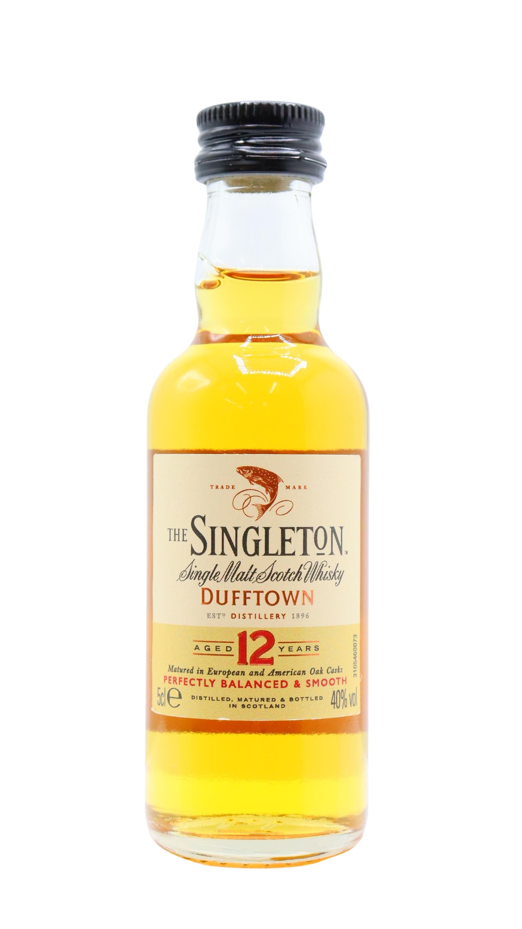 Dufftown The Singleton - Speyside Single Malt Scotch Whisky Miniature