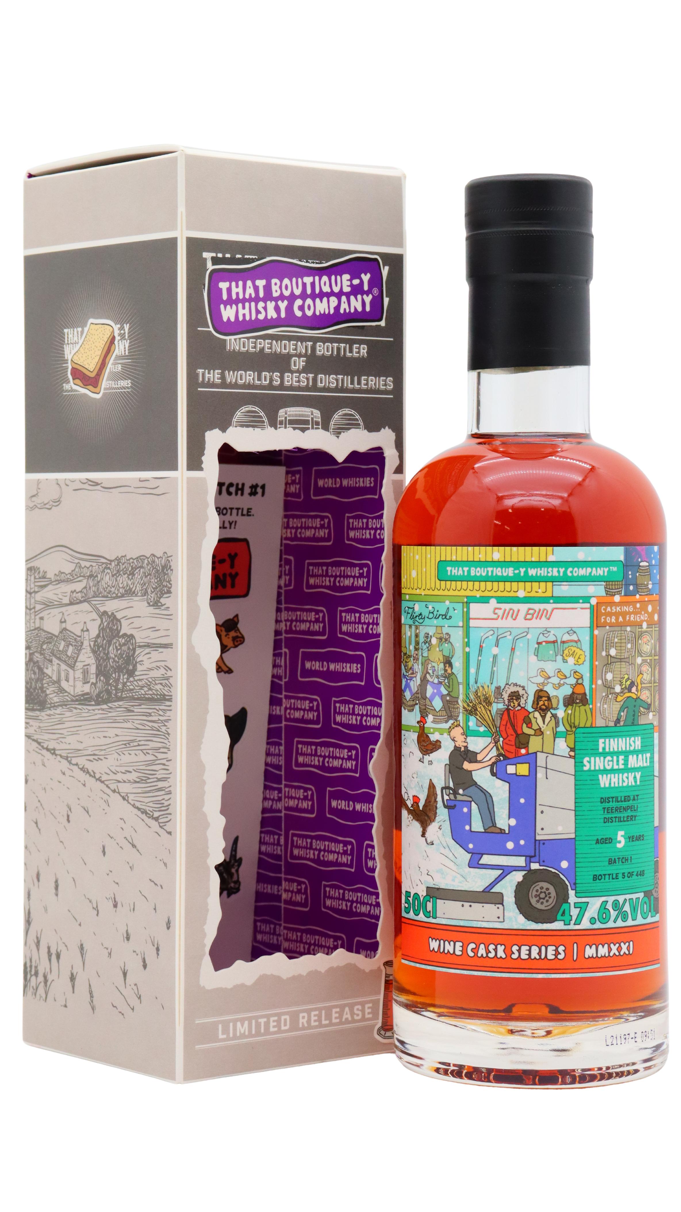 Teerenpeli That Boutique-Y Whisky Company Batch #1 Finnish Si 5 Year Old Whisky