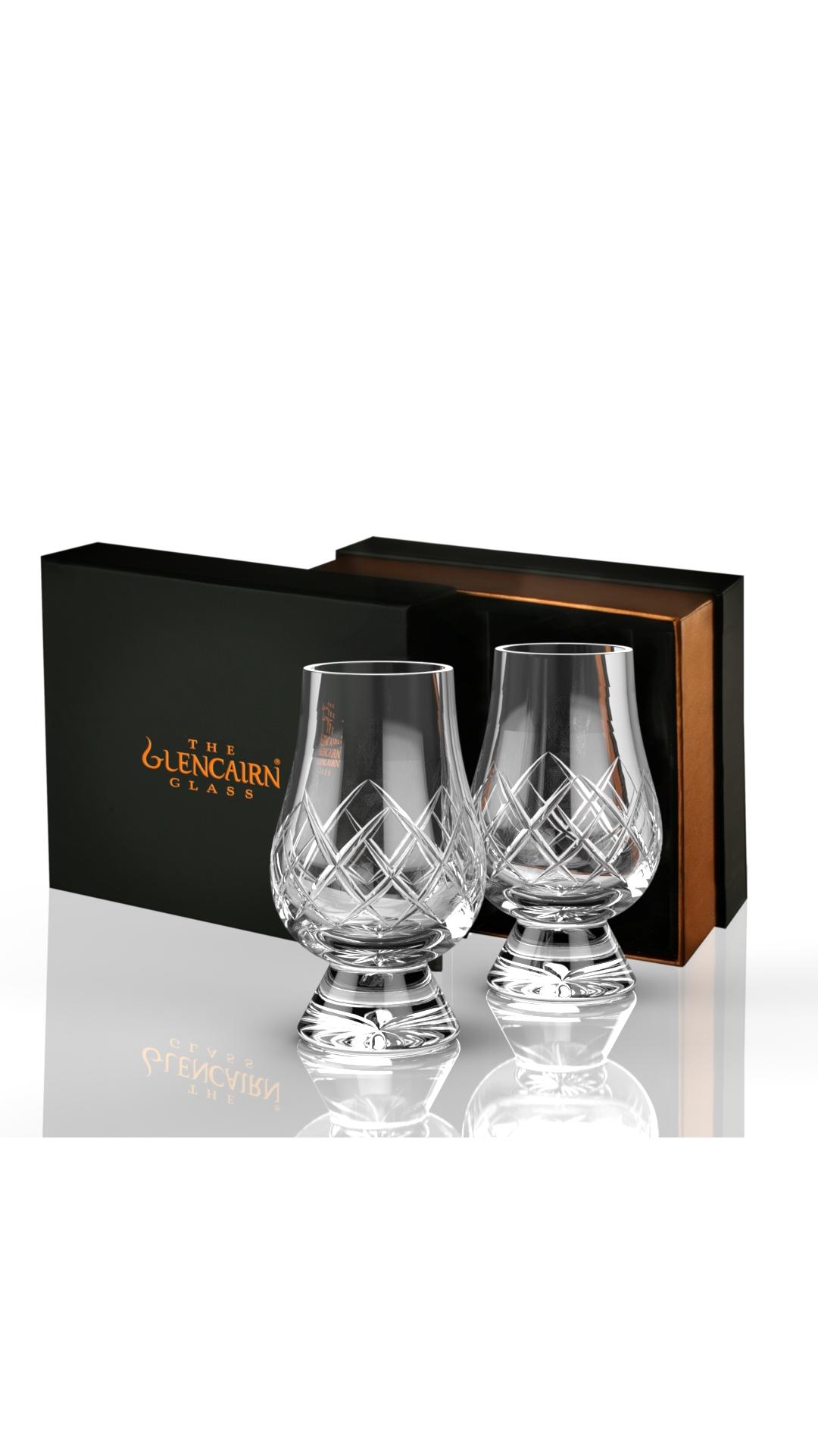 Glencairn Cut Design Whisky Glass (Twin Pack)