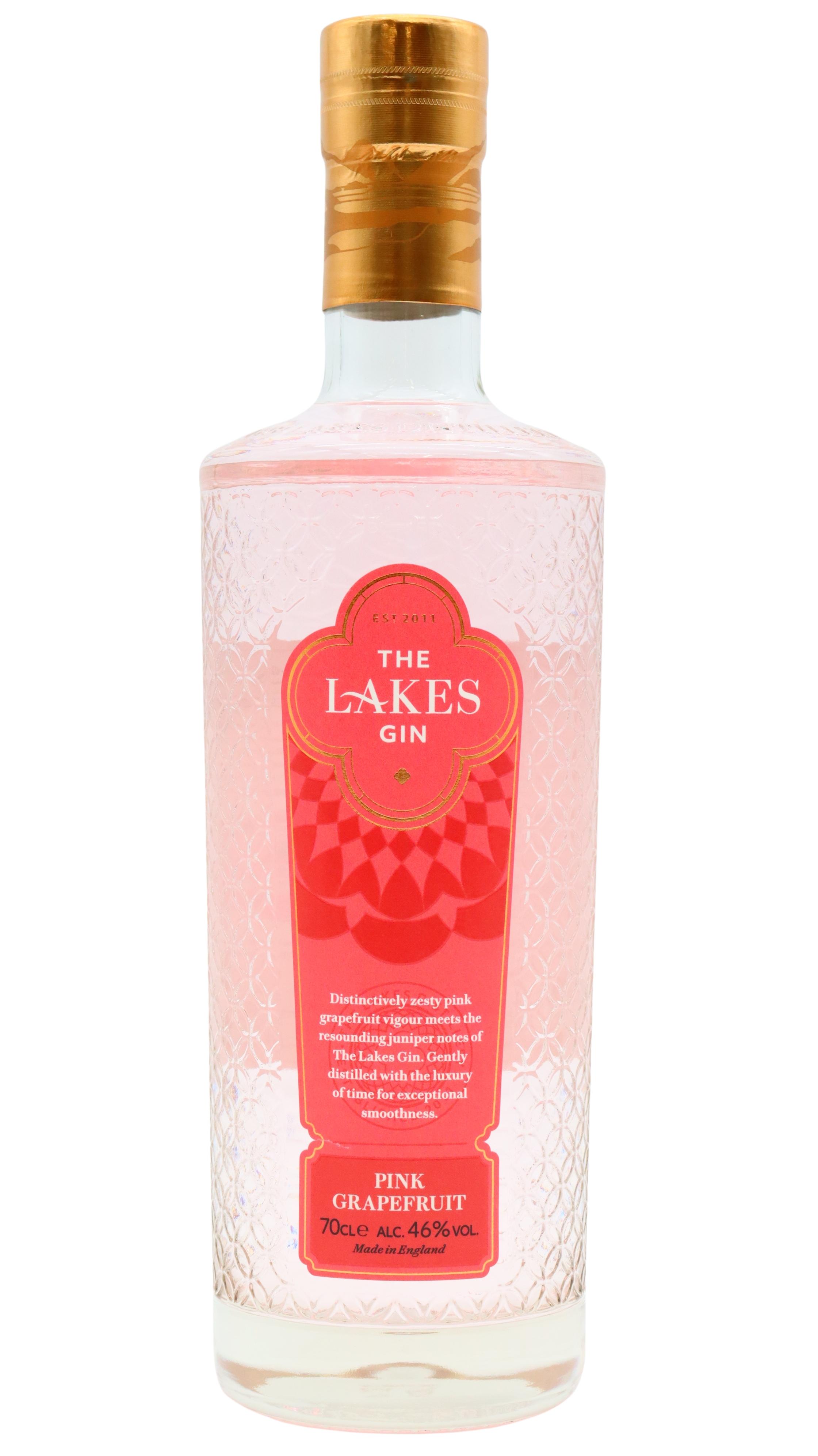 The Lakes Pink Grapefruit Gin 70Cl