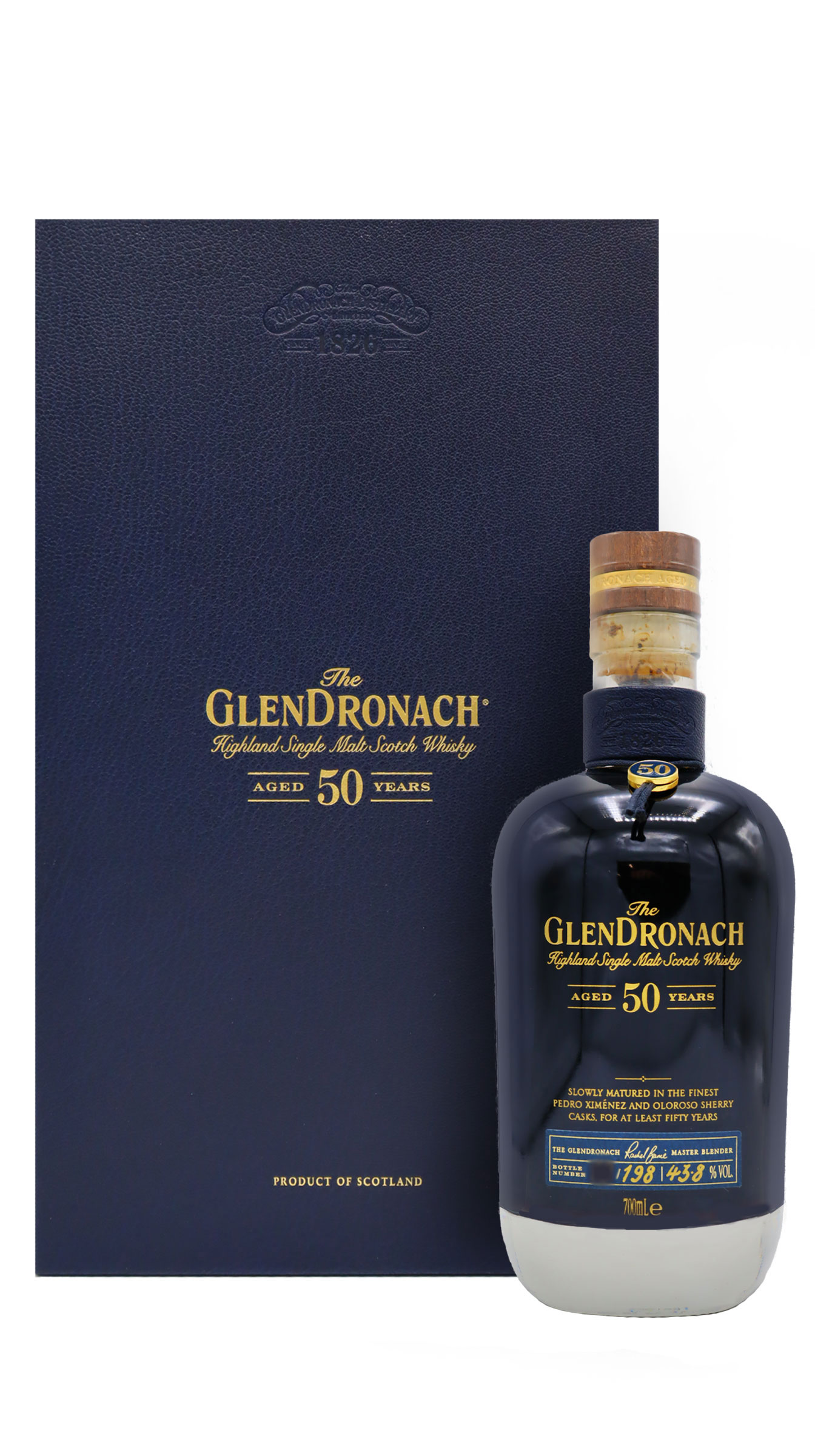 Glendronach Highland Single Malt 1971 50 Year Old Whisky 70Cl