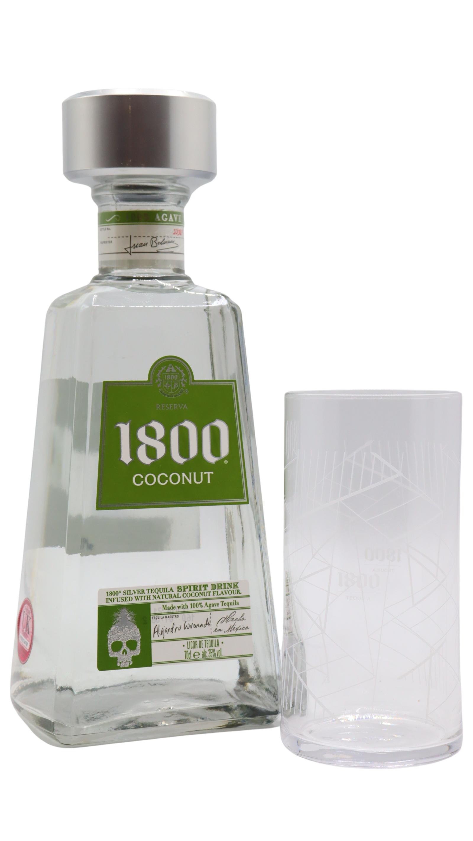 1800 Silver Coconut Infused Tequila