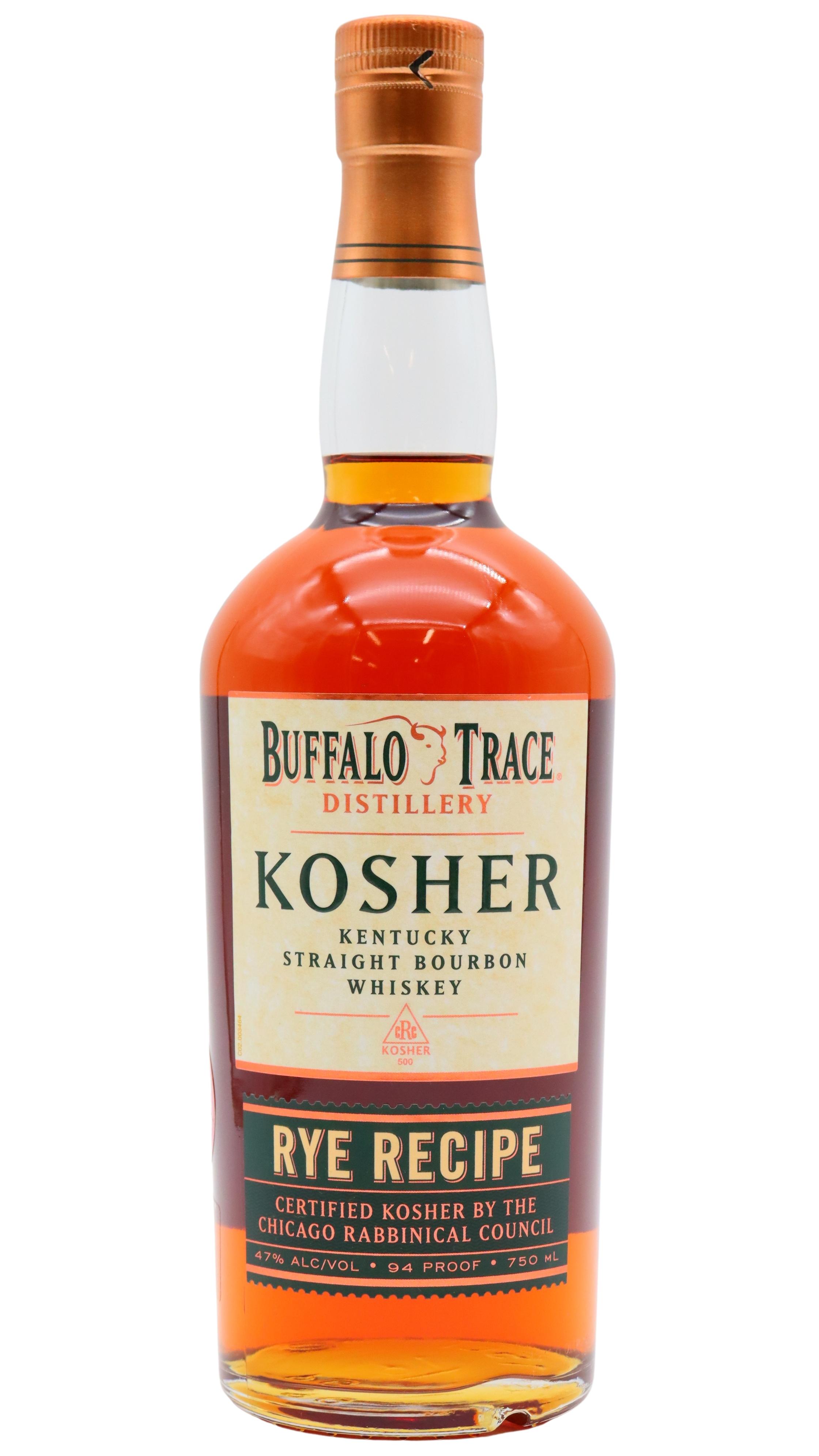 Buffalo Trace Kosher Rye Recipe Bourbon Whiskey 75Cl