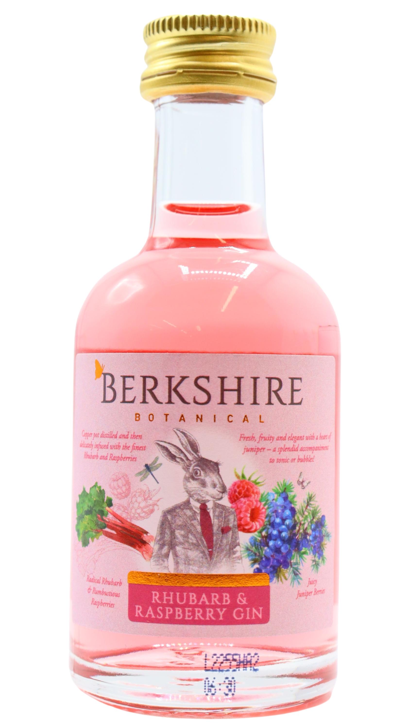 Berkshire Rhubarb & Raspberry Gin Miniature
