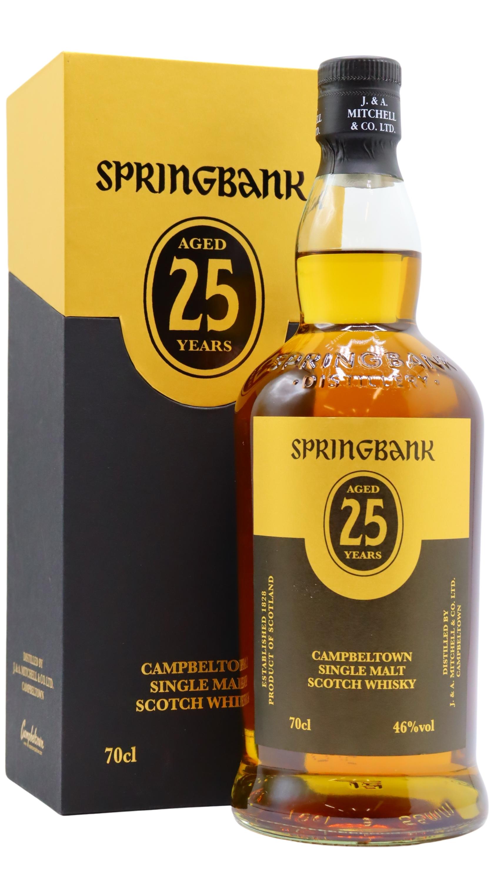 Springbank 2023 Edition Campbeltown Single Malt Scotch 25 Year Old Whisky