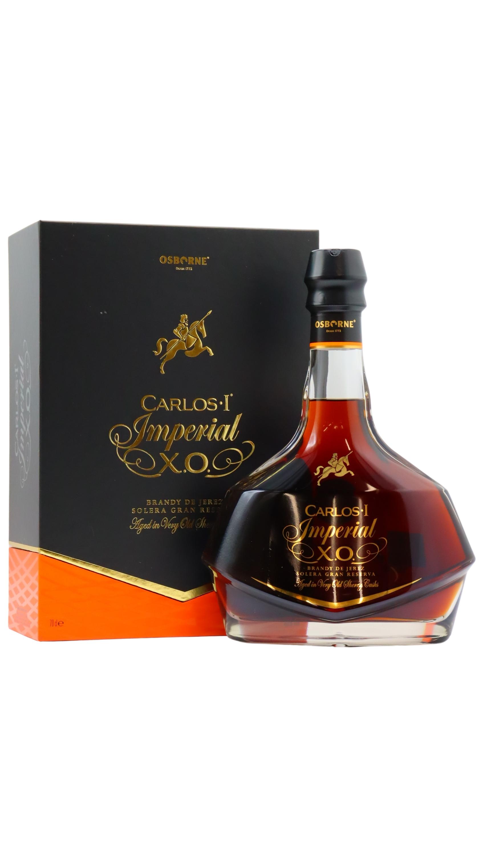 Carlos I Golden Imperial Solera Gran Reserva Xo Brandy 70Cl
