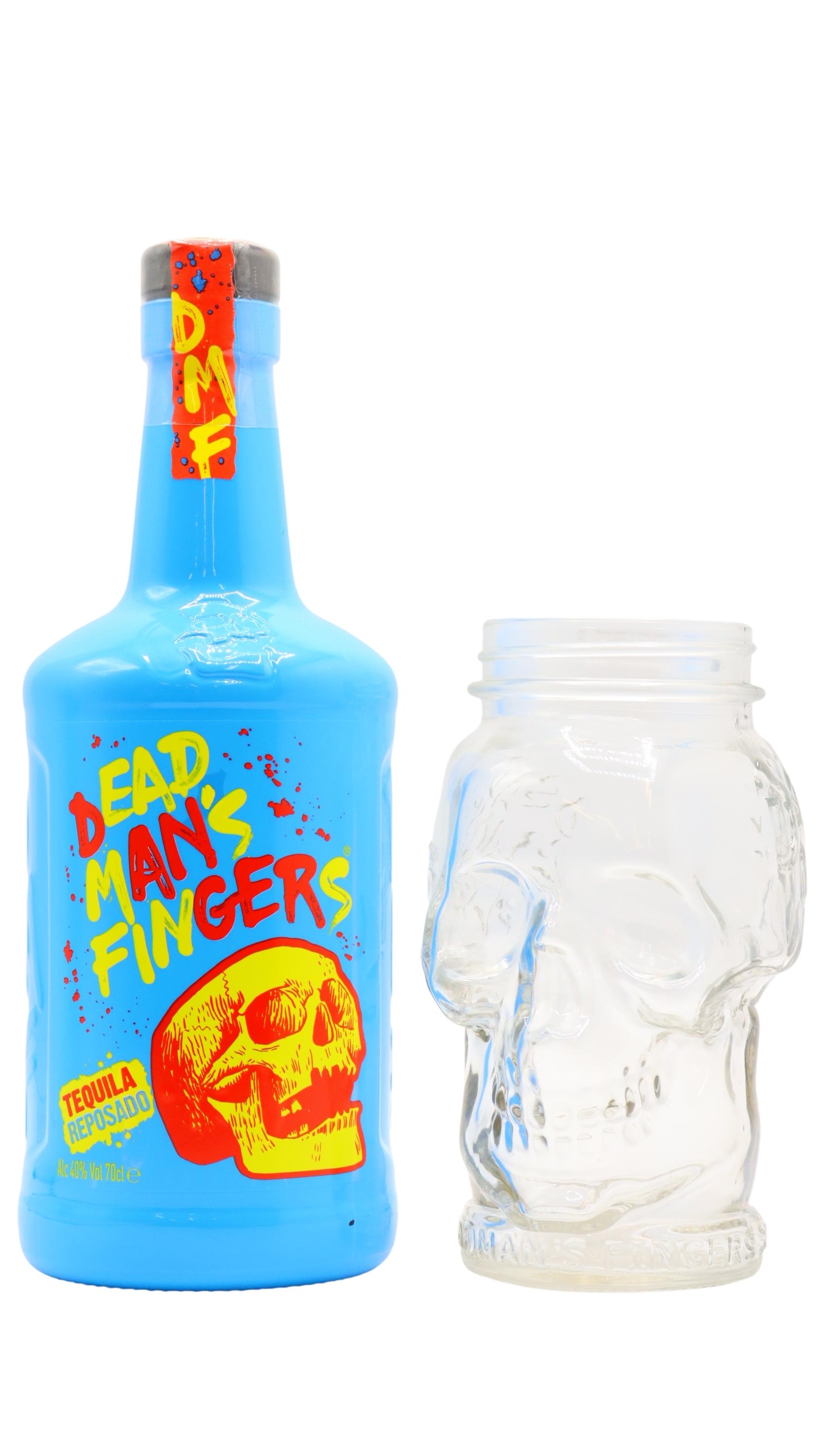 Dead Man's Fingers Reposado Tequila (Includes Skull Glass)