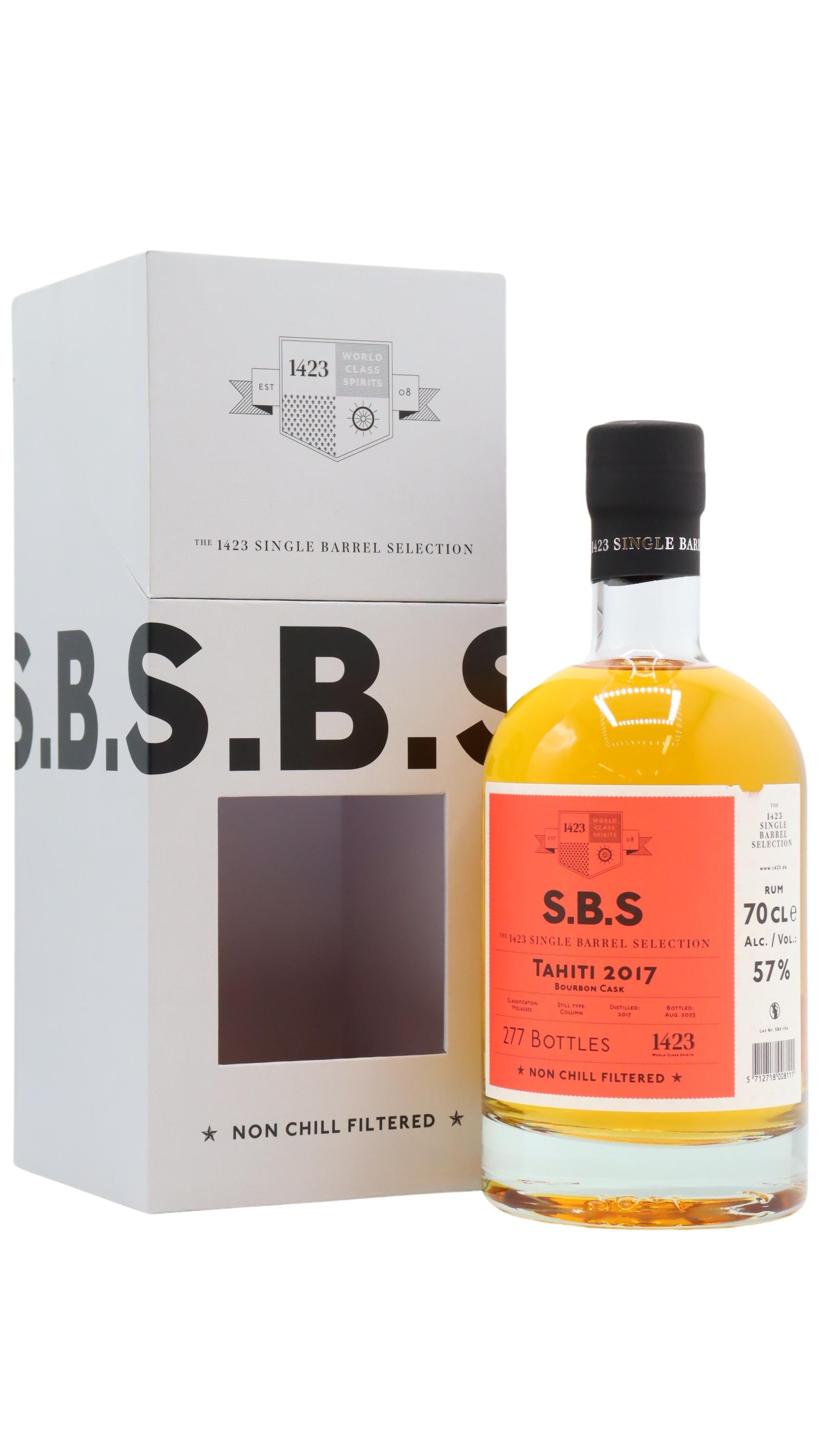 Sbs (Single Barrel Selection) 2023 Release Tahiti 2017 6 Year Old Rum