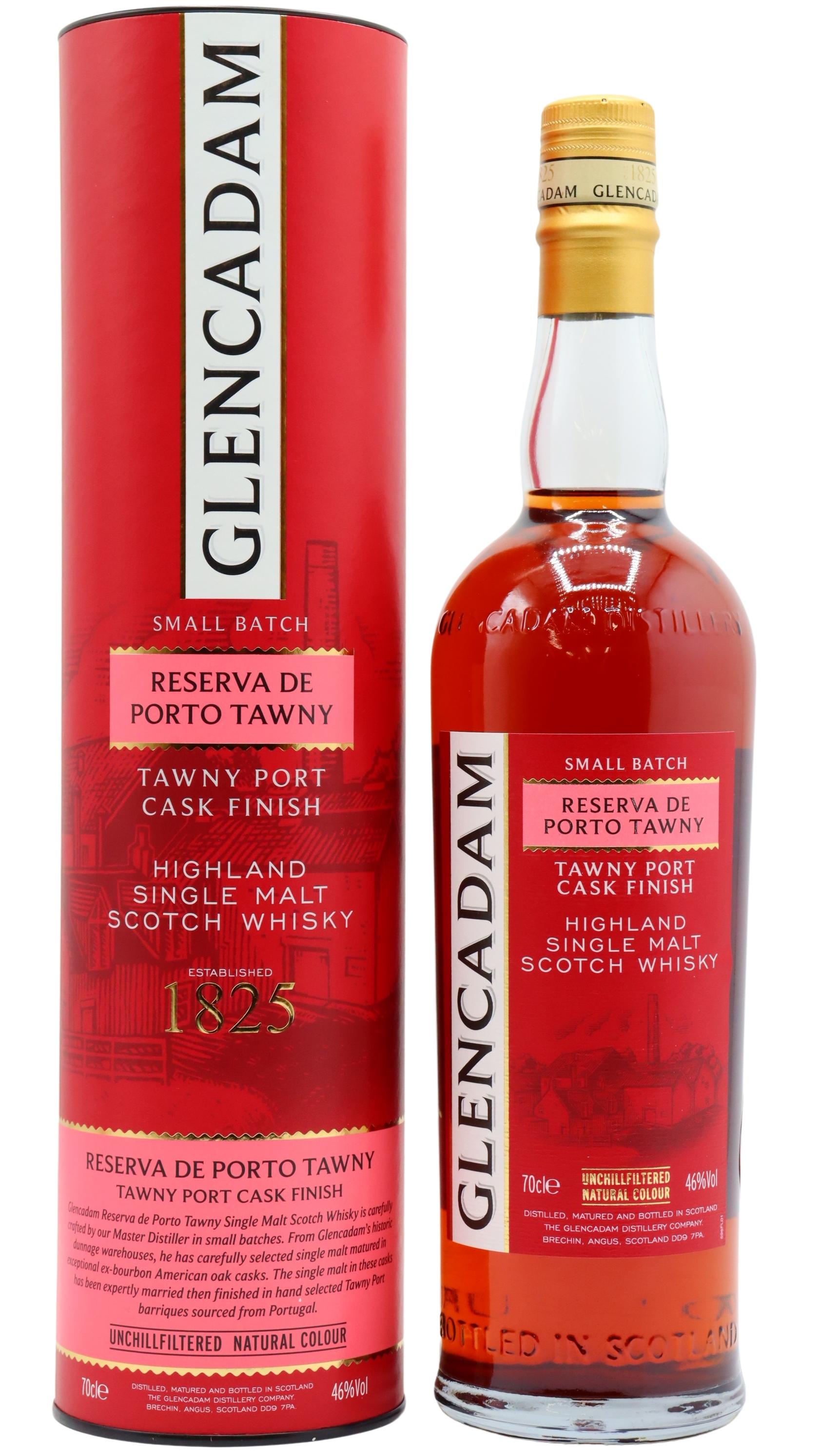 Glencadam Reserva De Porto Tawny Port Cask Finish Highland Single Malt Scotch Whisky
