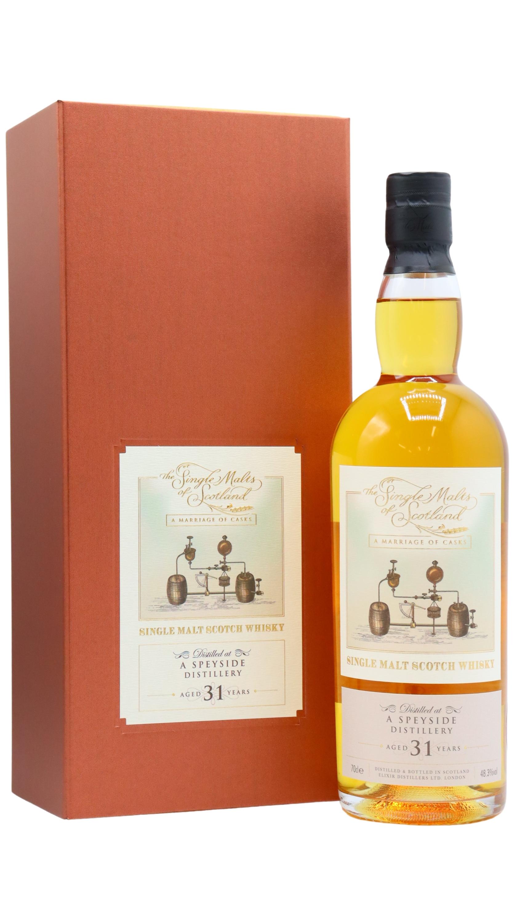 Undisclosed Speyside Single Malts Of Scotland Single Cask 31 Year Old Whisky